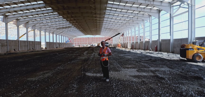 Knauf plaster factory maintenance
